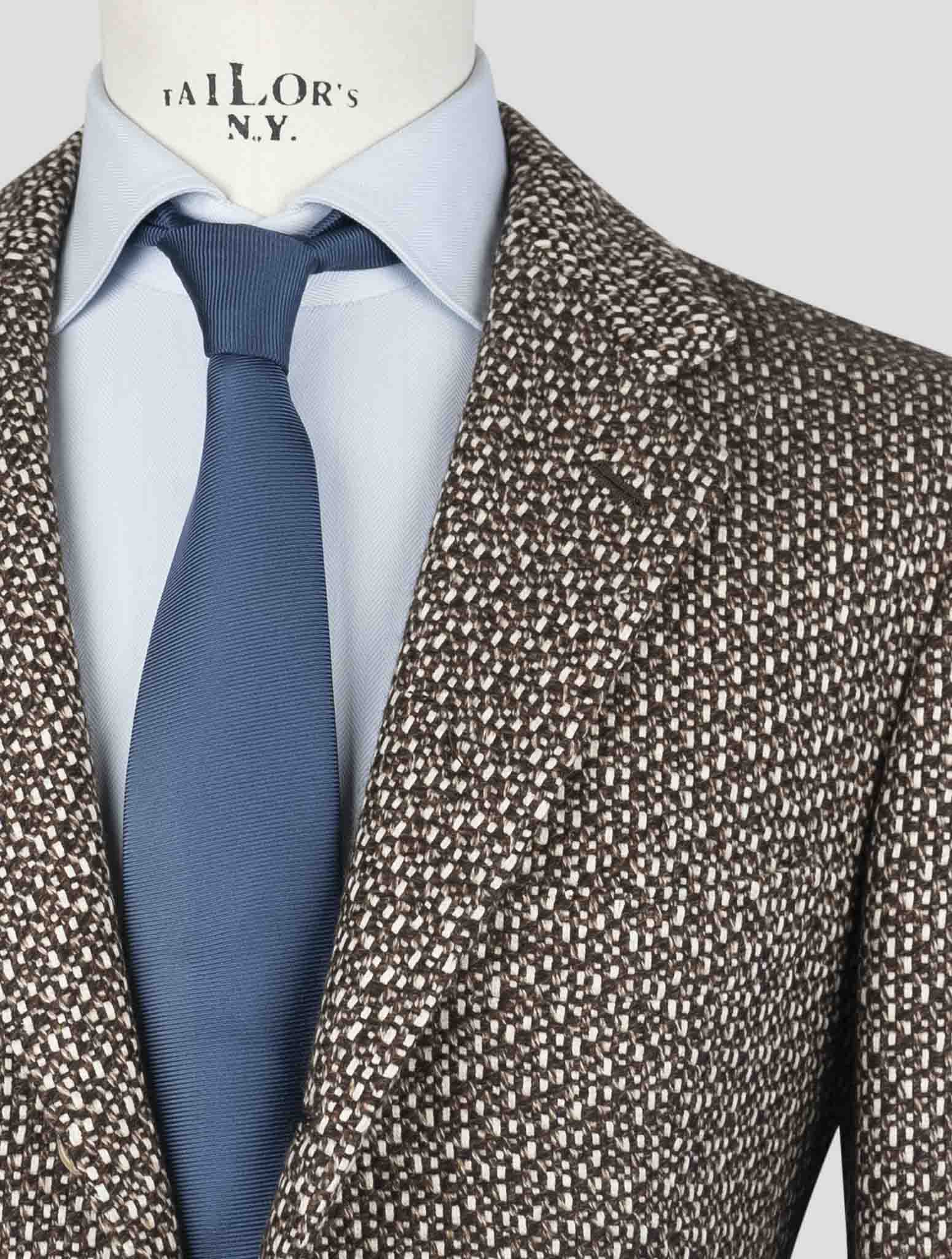Kiton Brown Cashmere Blazer