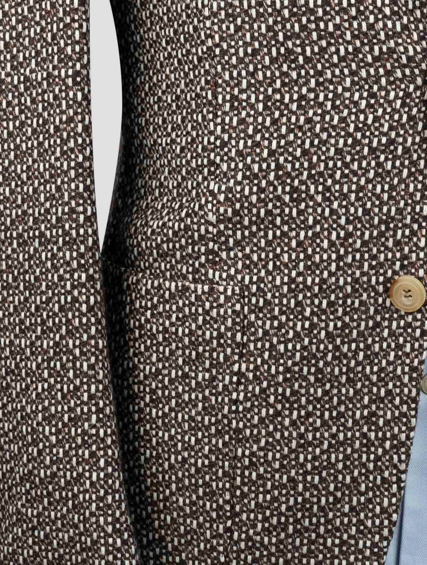 Kiton Brown Cashmere Blazer