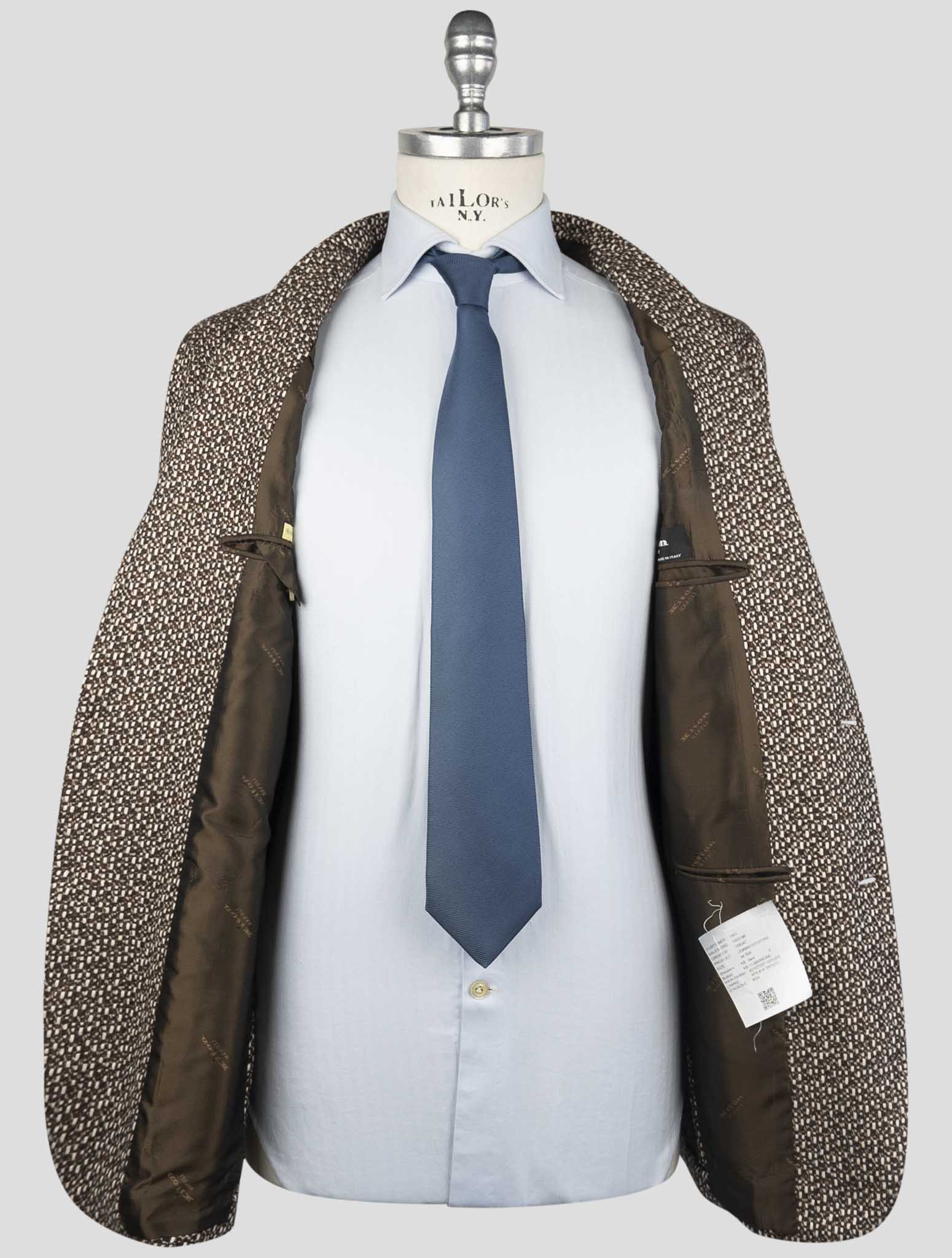 Kiton Brown Cashmere Blazer