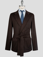 Kiton Brown Cashmere Pa Ea Blazer