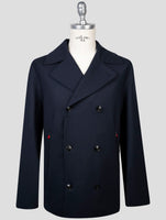 Kiton Blue Wool Ea Pa