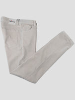 Kiton Gray Cotton Ea Jeans