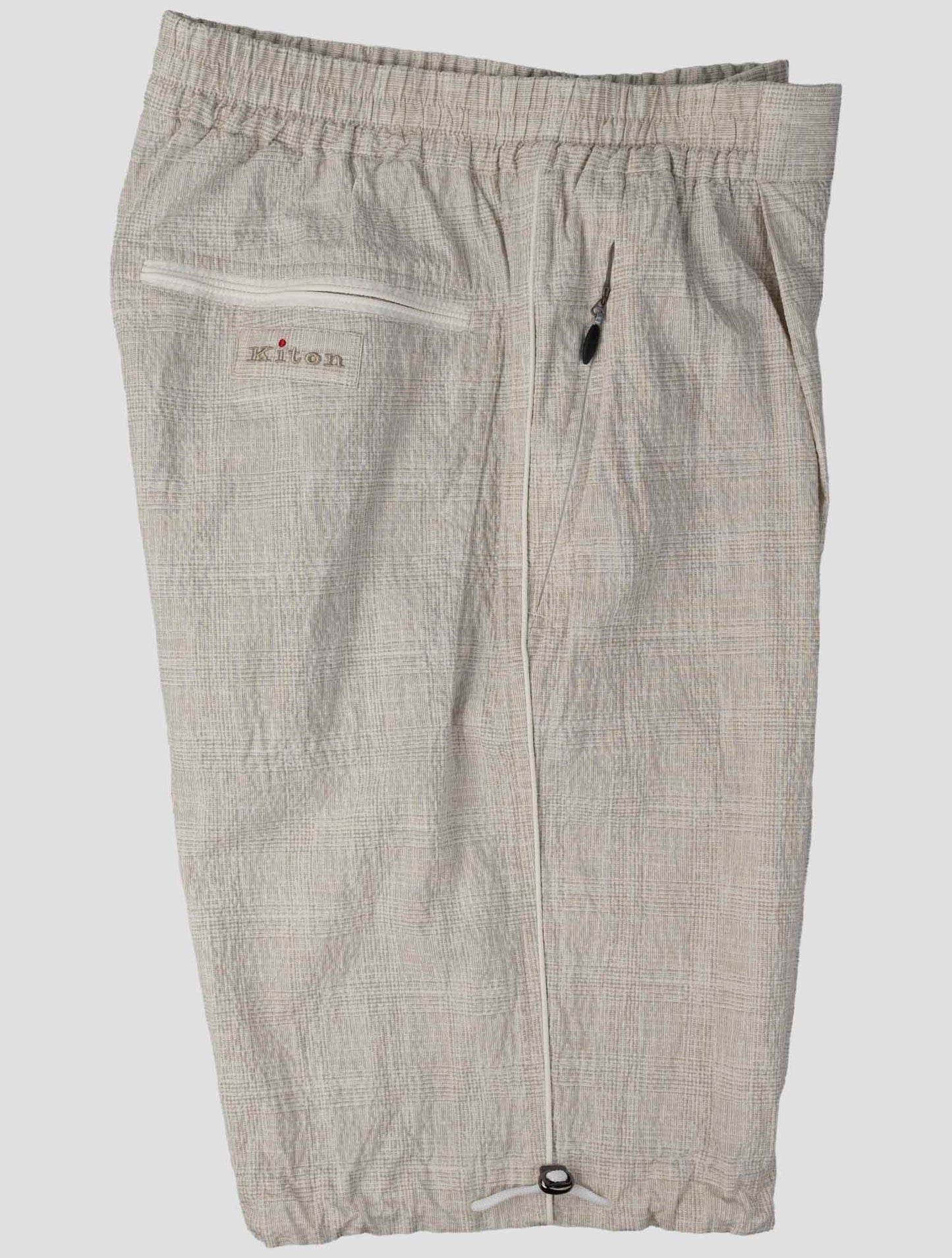 Kiton Beige Cotton ea Short Pants