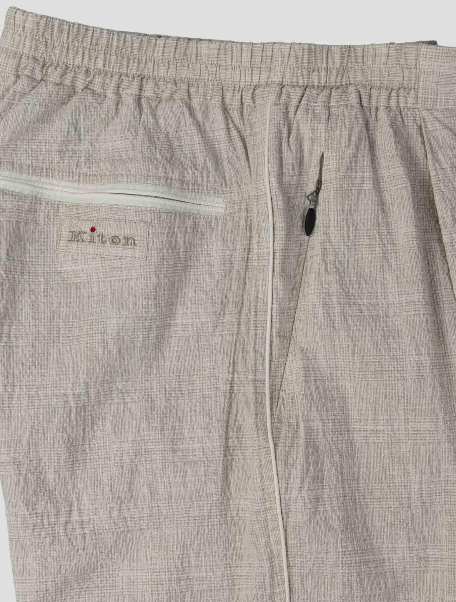 Kiton Beige Cotton ea Short Pants