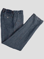 Kiton Denim Cotton Ea Pants