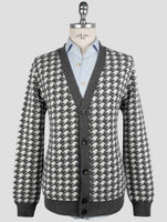 Kiton Gray Cashmere Sweater Cardigan