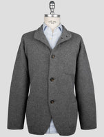 Kiton Gray Cashmere Sweater Cardigan