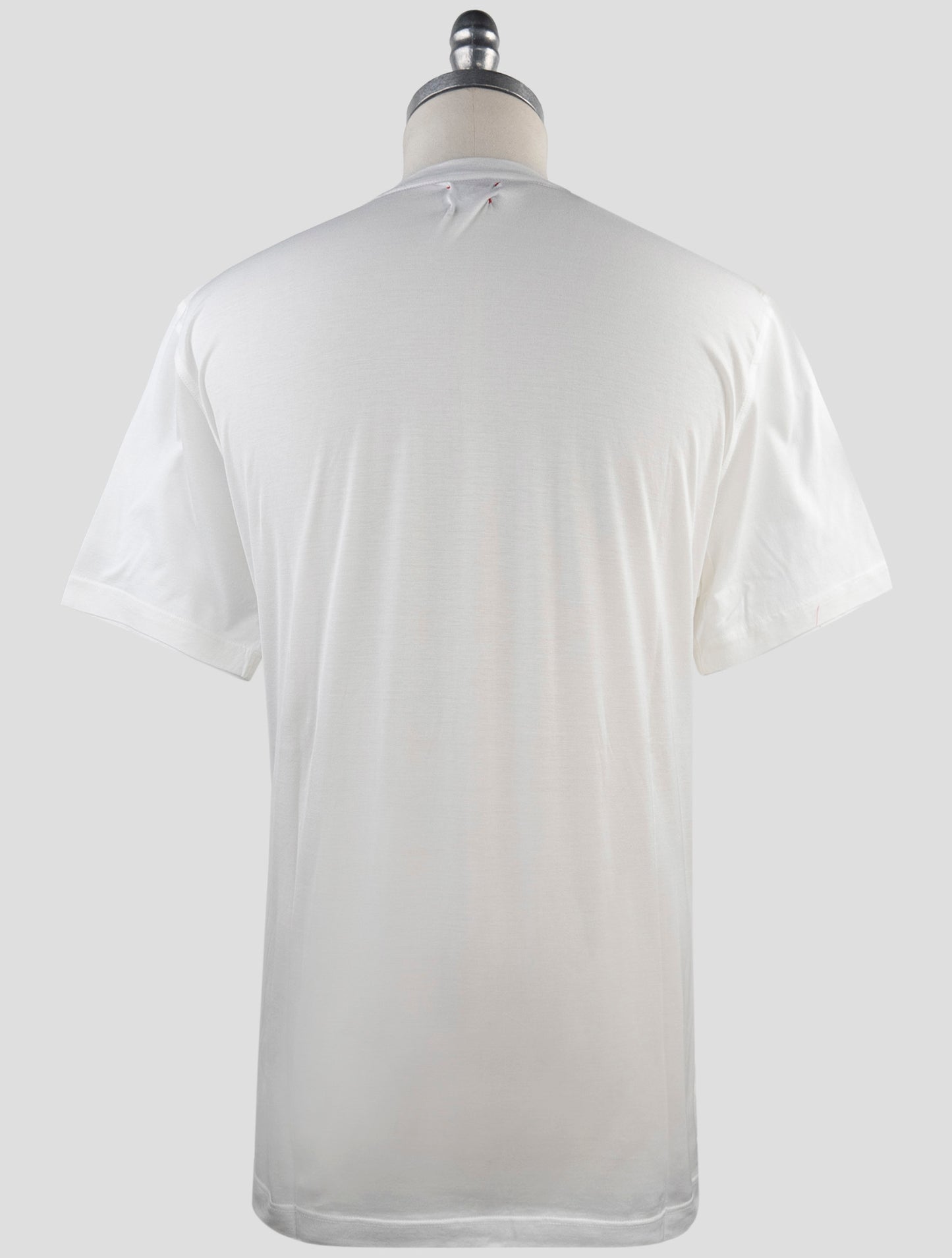 Kiton White Cotton T-Shirt
