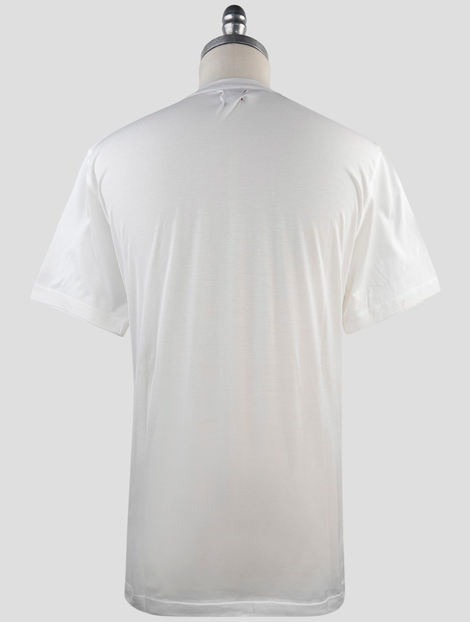Kiton White Cotton T-Shirt