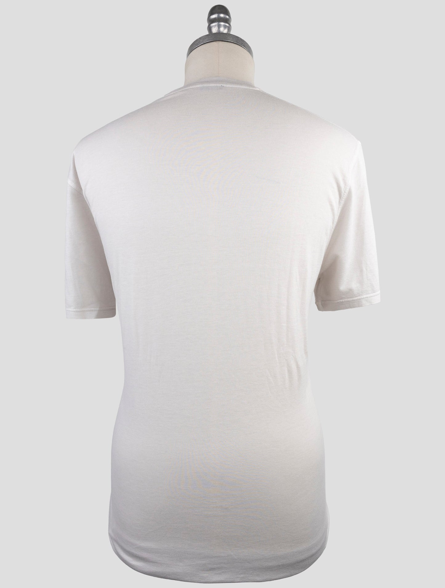 Kiton Gray Cotton Cashmere T-Shirt