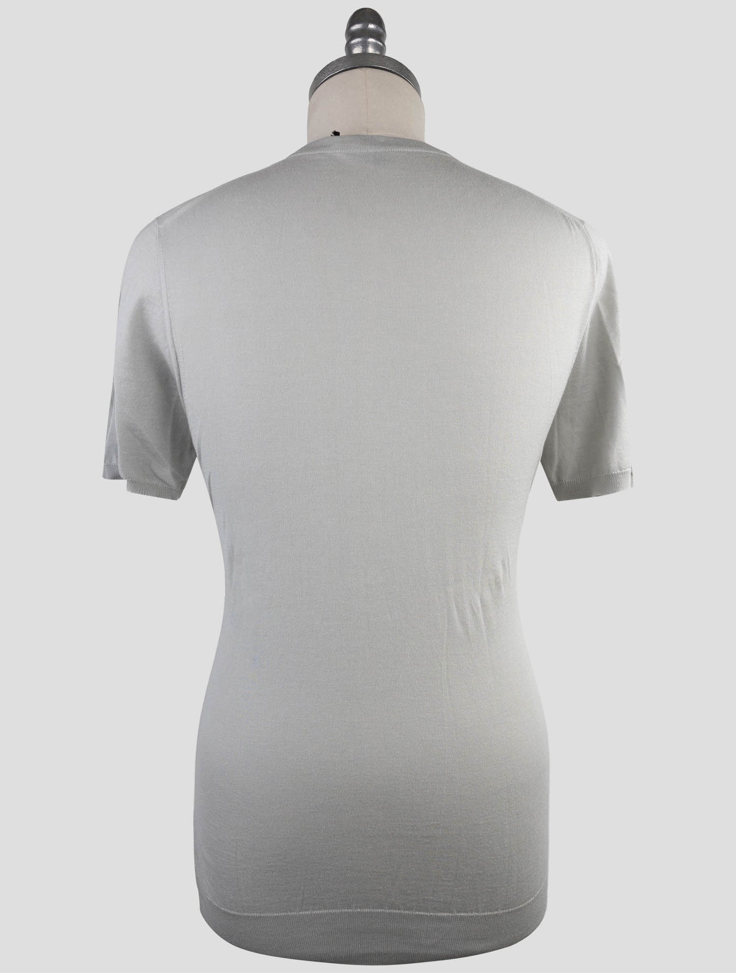 Kiton Gray Cotton T-Shirt