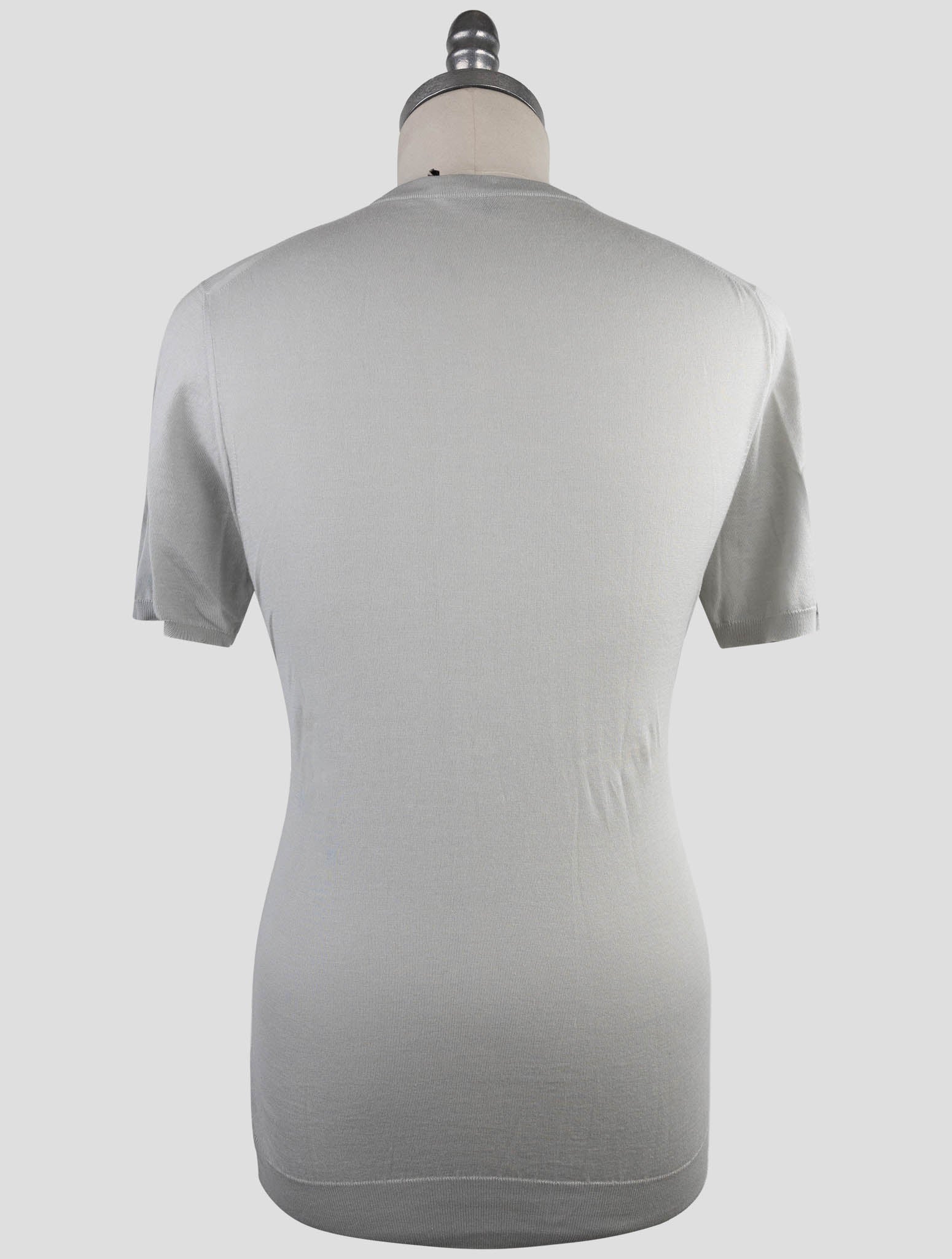 Kiton Gray Cotton T-Shirt