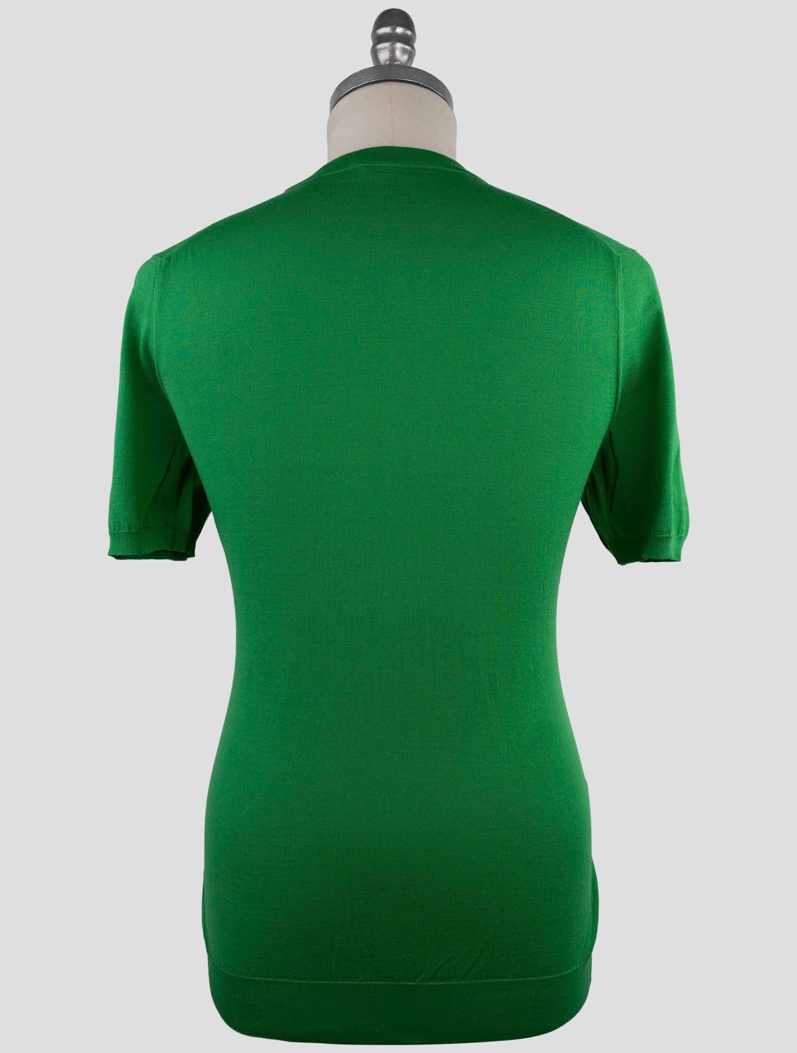 Kiton Green Cotton T-Shirt