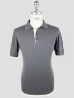 Kiton Gray Cotton Polo