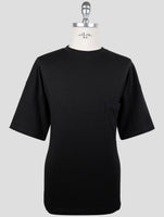 Kiton Knt Black Cotton T-Shirt