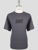 Kiton Knt Gray Cotton T-Shirt