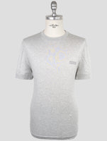 Kiton Knt Gray Cotton T-Shirt
