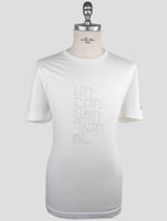 Kiton Knt White Cotton T-Shirt