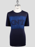 Kiton Knt Blue Cotton T-Shirt