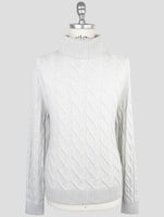 Kiton Gray Cashmere Turtleneck
