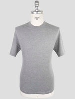 Kiton Gray Cotton T-Shirt