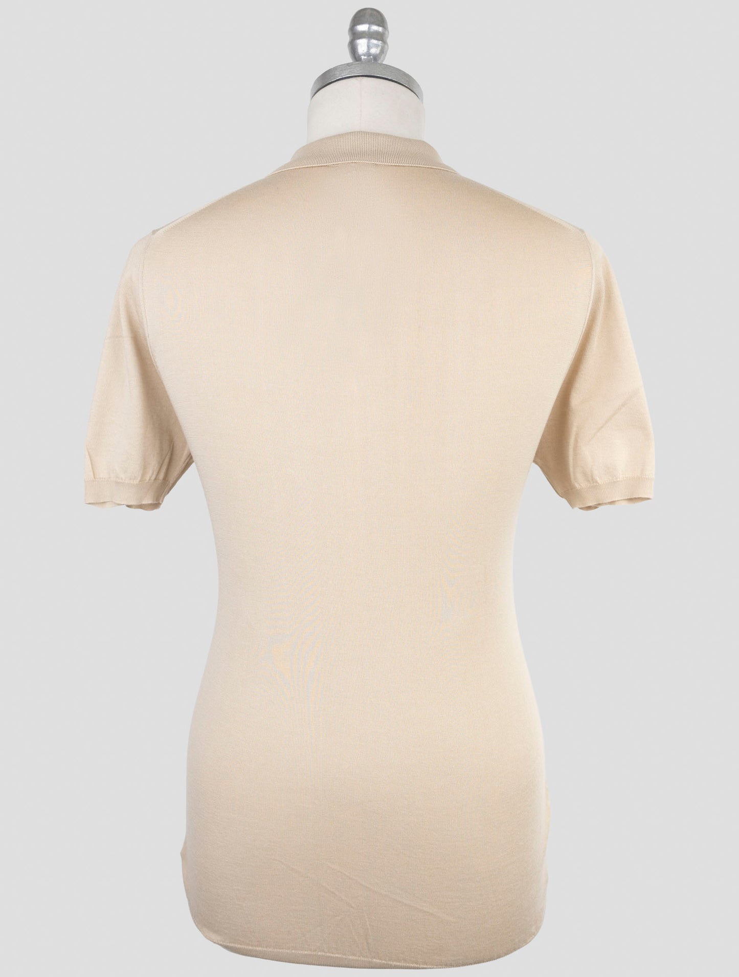 Kiton Beige Cotton Polo