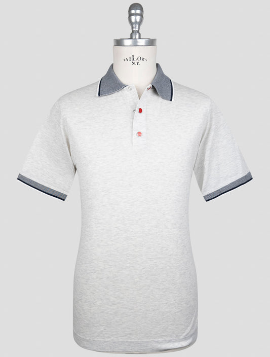 Kiton Gray Cotton Polo