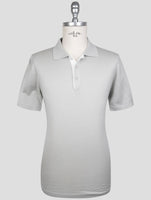 Kiton Gray Cotton Polo
