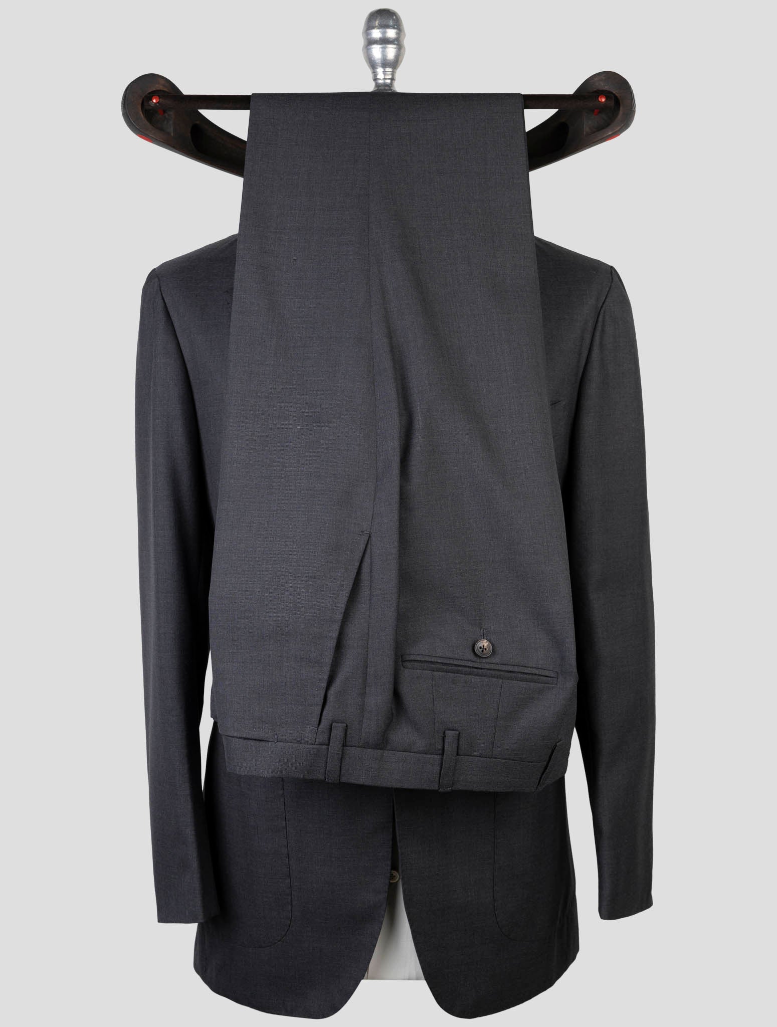 Kiton Gray Wool 14 Micron Suit
