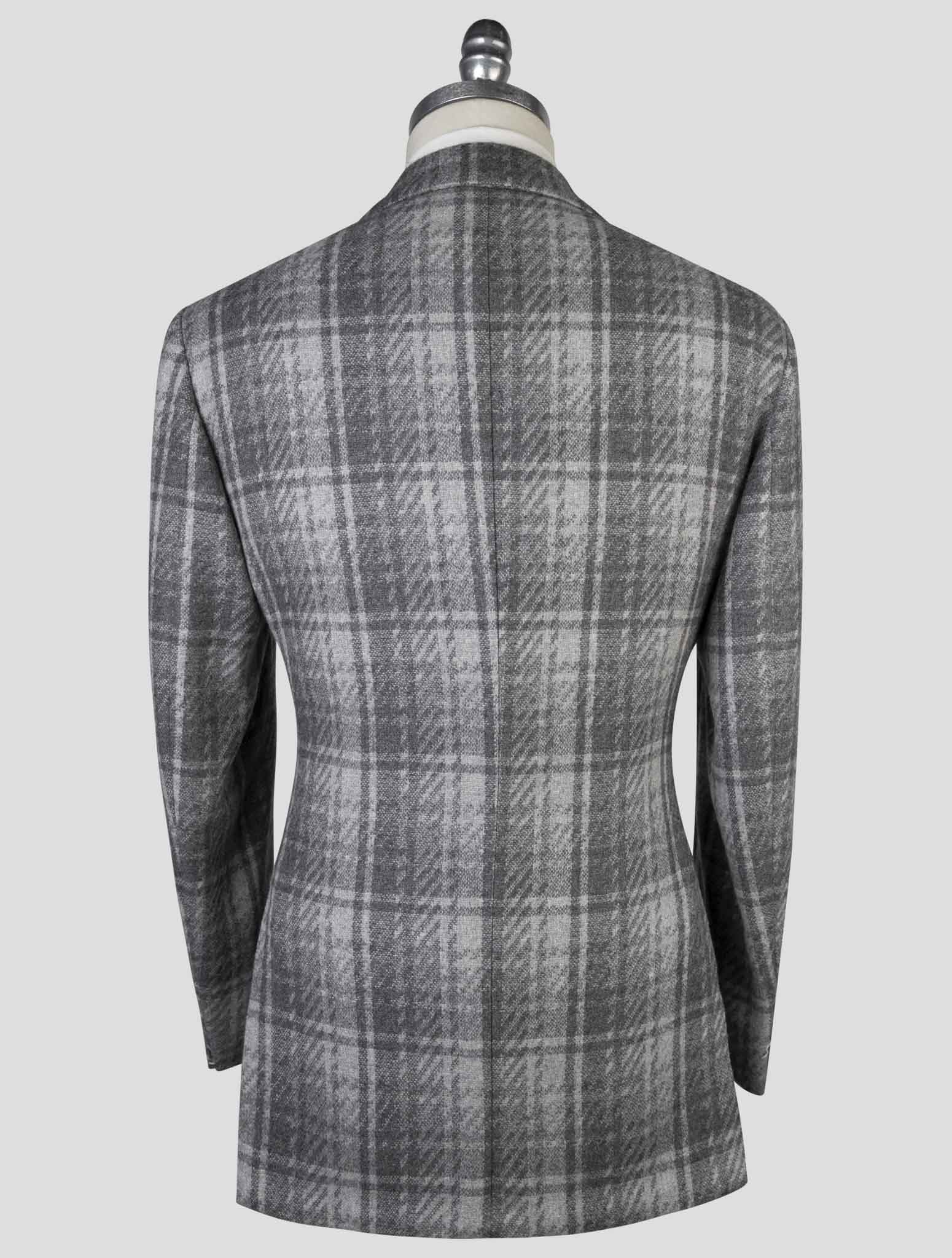 Kiton Gray Cashmere  Blazer