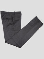 Kiton Gray Wool Dress Pants