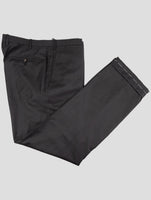 Kiton Gray Wool Dress Pants