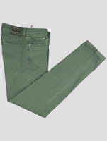 Kiton Green Cotton Ea Jeans