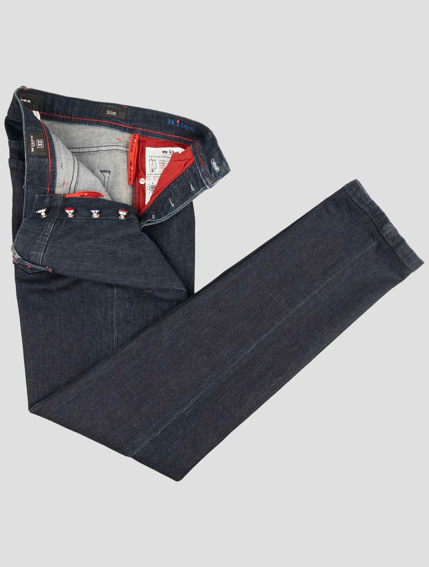 Kiton Denim  Cotton Ea Jeans
