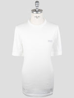 Kiton Knt White Cotton T-Shirt