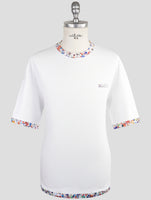 Kiton Knt White Cotton T-Shirt