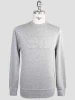 Kiton Knt Gray Viscose Ea Sweater Crewneck