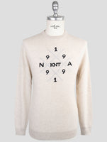 Kiton Knt Beige Virgin Wool Sweater Crewneck