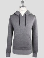 Kiton Knt Gray Viscose Ea Sweater Crewneck