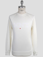 Kiton Knt White Viscose Ea Sweater Crewneck