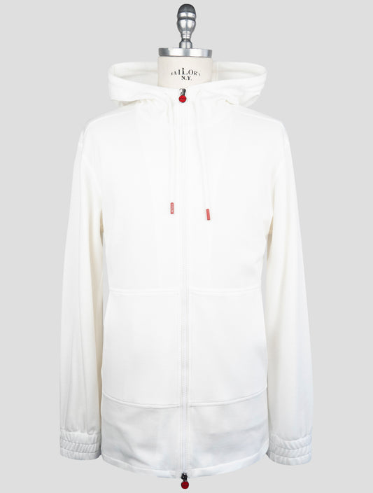 Kiton White Cotton Tracksuit