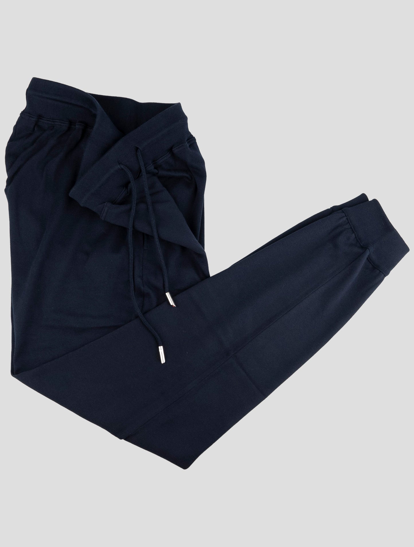 Kiton Blue Cotton Jogging Pants