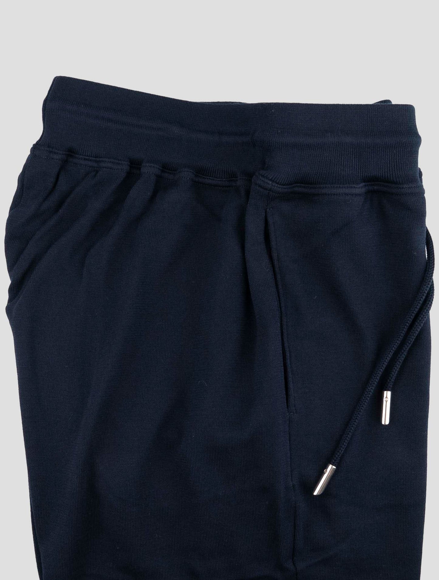 Kiton Blue Cotton Jogging Pants