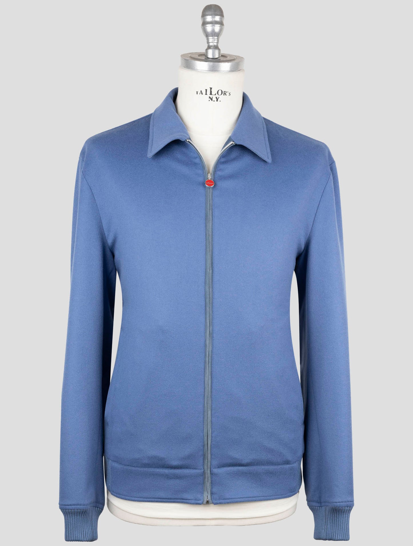 Kiton Light Blue Cashmere Coat