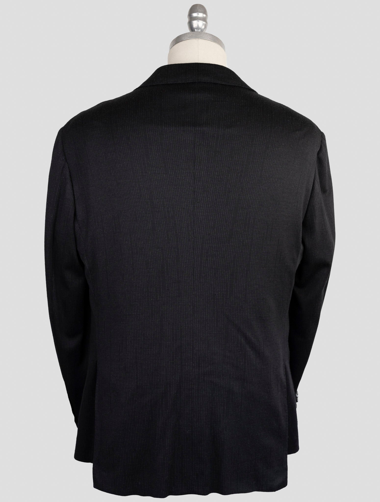 Kiton Knt Blue Wool Suit