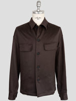 Kiton Knt Brown Cashmere Pa Ea Overshirt