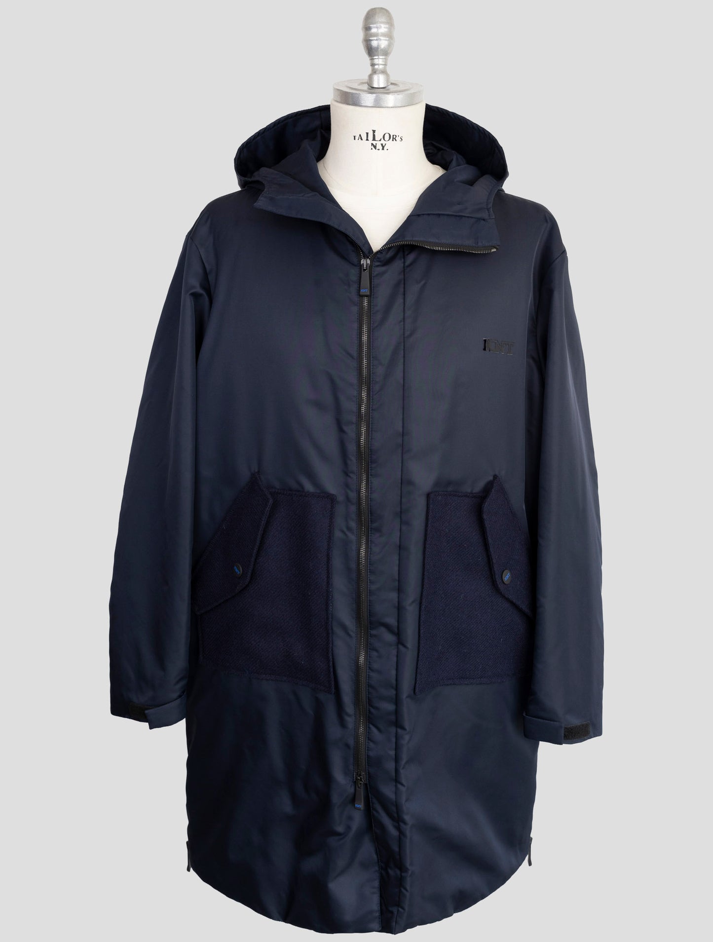 Kiton Knt Blue Pa Overoat