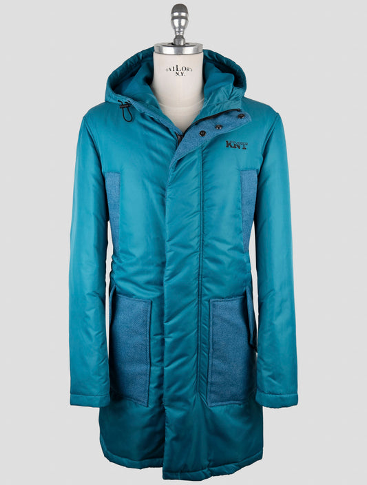 Kiton Knt Light Blue Pa Overoat