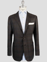Kiton Brown Cashmere Silk Blazer