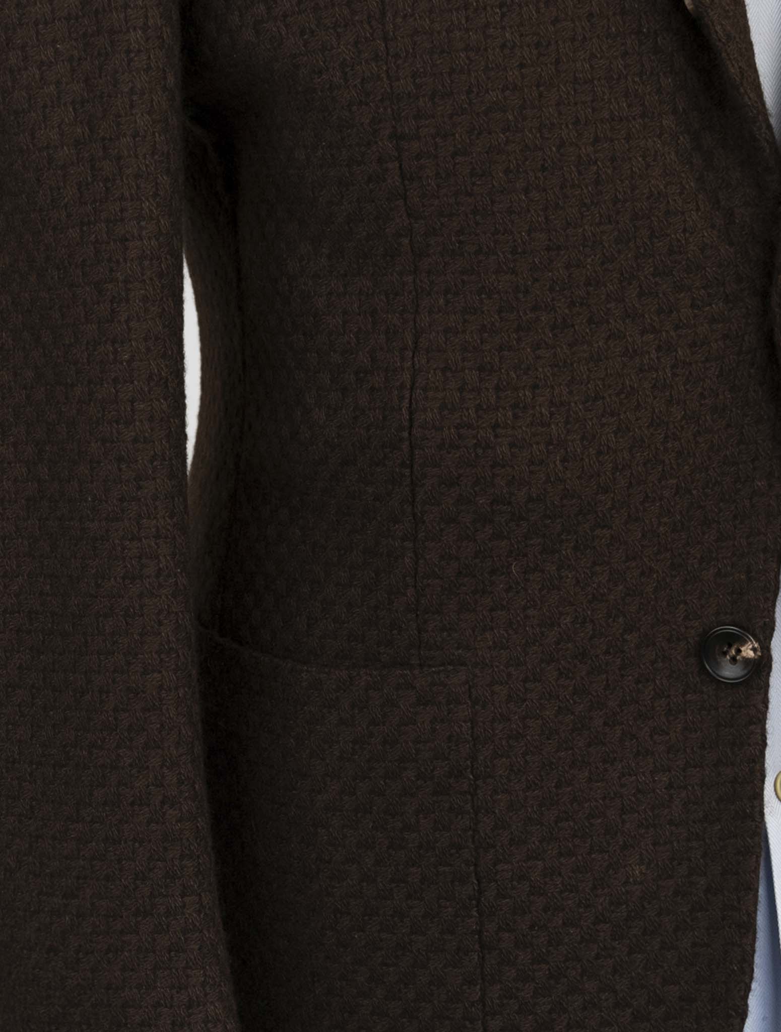Kiton Brown Cashmere Blazer